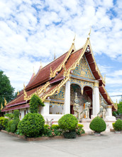 Wat Sri Khun Muang  In Chiang Khan ,Loei, Thailand