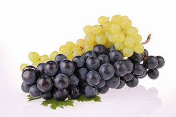 Wall Mural - grape isolated