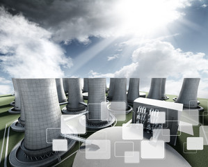 Wall Mural - industrial photovoltaic