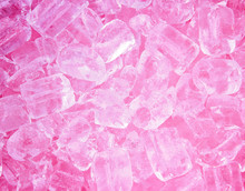 Ice Cubes Pink Style Background