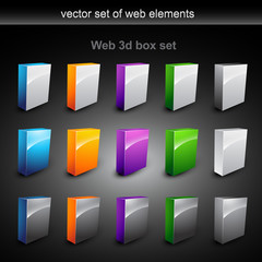 Wall Mural - web boxes