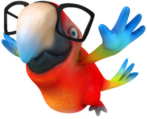 Sticker - Fun parrot