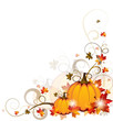 Background with Pumpkins 