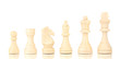 © Africa Studio - Chess pieces isolated on white