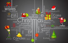 Christmas Word Cloud Free Stock Photo - Public Domain Pictures