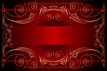Poster - Decorative frame