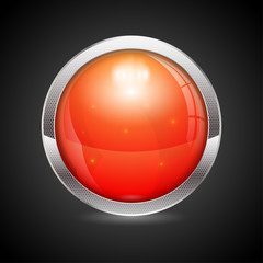 Sticker - Red Button