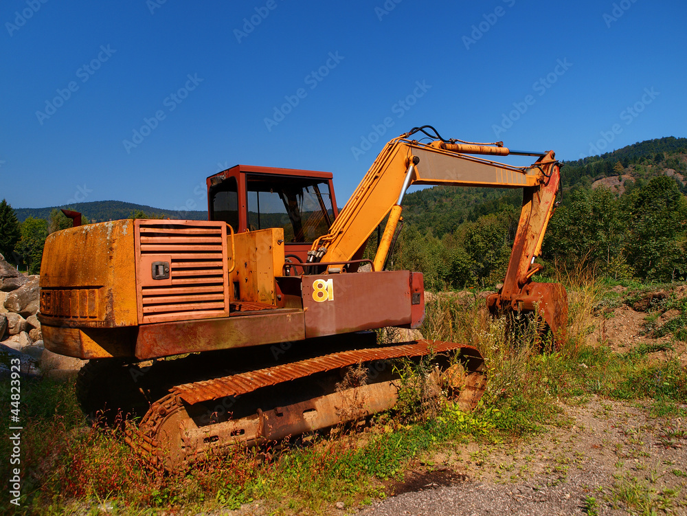VOITURE MAJORETTE ECH:1/60 Engin De Chantier Pelleteuse EUR 3,40