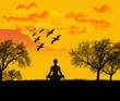 © valebisba - yoga al tramonto