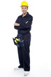 © stockyimages - Repairman with tools pouch around his waist