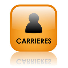 Bouton CARRIERES (recrutement travail chômage recherche emploi)