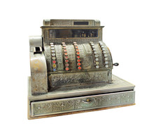 Antique Crank-operated Cash Register