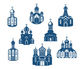 Wall Mural - Religious churches and temples