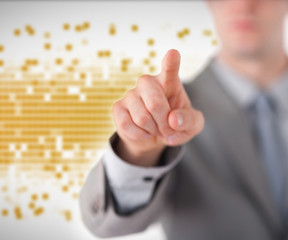 Poster - Man pointing