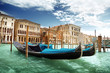 gondolas in Venice, Italy. 