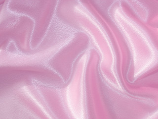 Pale pink draped satin background