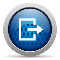 Poster - exit icon