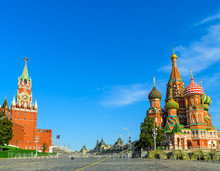 Spasskaya Tower Of The Kremlin
