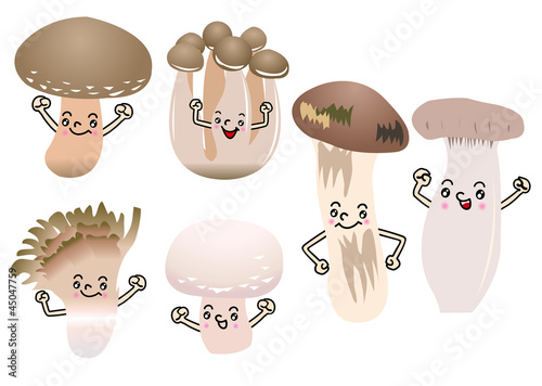 きのこのイラスト Stock ベクター Adobe Stock きのこのイラスト Stock ベクター Adobe Stock