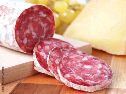 Fotomural Rodajas de salame de toscana