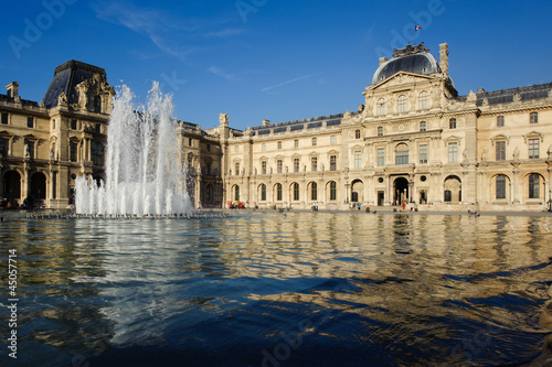 Naklejka na szybę Louvre Museum