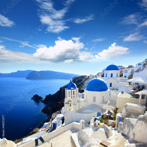 Naklejka na szafę Grèce - Santorin (Oia village)