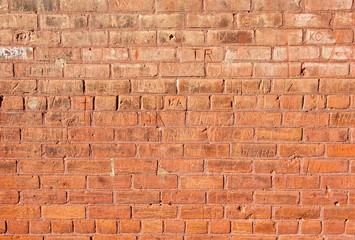  Grungy Brick Wall Horizontal