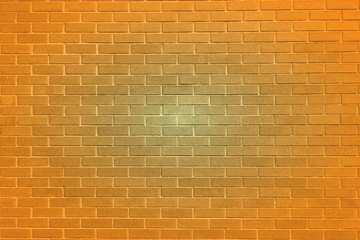 Wall Mural - orangefarbene Mauer..