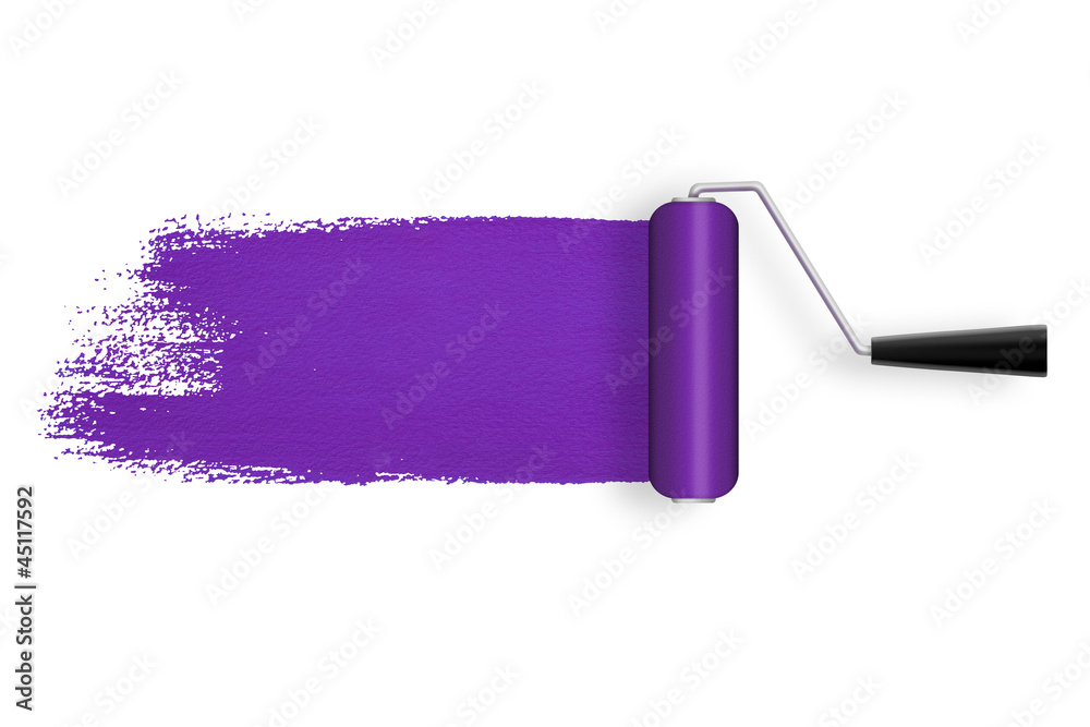 Purple paint roller discount