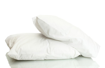 pillows isolated on white