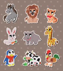 Wall Mural - animal stickers