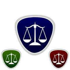 Wall Mural - Logo for law firm