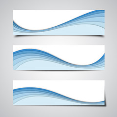 blue banner backgrounds
