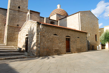 Sticker - The church of Olbia - Sardinia - Italy - 488