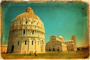 Wall Mural - Pisa, Piazza dei Miracoli