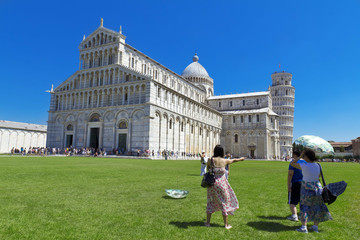 Canvas Print - Pisa, Piazza dei Miracoli