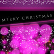 canvas print picture - fantastic christmas design with snowflakes
