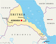Eritrea map (Eritrea Landkarte)