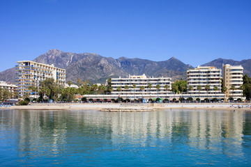 Poster - Resort City of Marbella in Spain