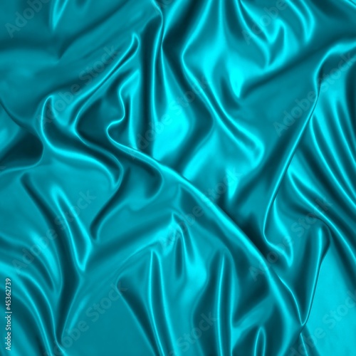 zielony-jedwabny-material-z-faldami