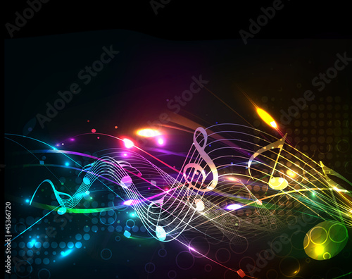 Obrazy muzyczne  muzyka-kolorowa-nuta-motywu