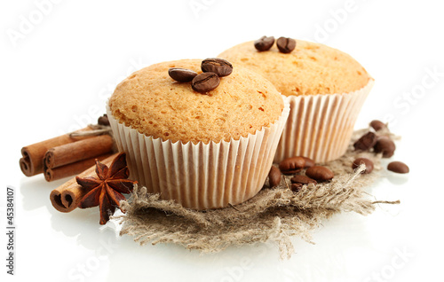 Obraz w ramie tasty muffin cakes