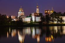 Novodevichiy Convent In Moscow Russia