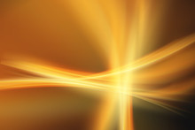 Golden Lights Abstract Background