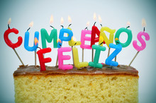 Cumpleanos Feliz, Happy Birthday Written In Spanish