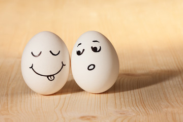 couple cute eggs