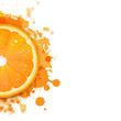Orange With Orange Blobs