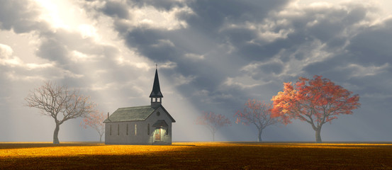 Little Church on the Prarie