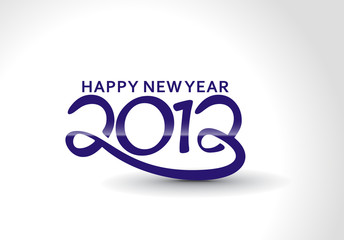 New year 2013 background. Vector illustration