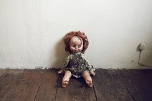 Damaged Vintage Doll